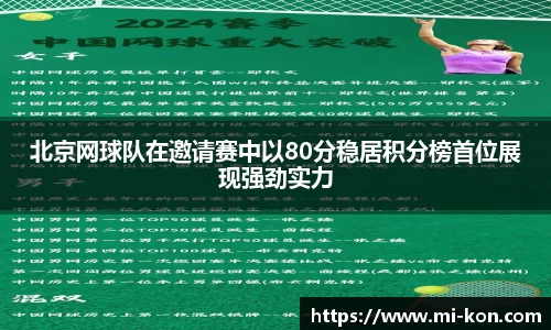 北京网球队在邀请赛中以80分稳居积分榜首位展现强劲实力